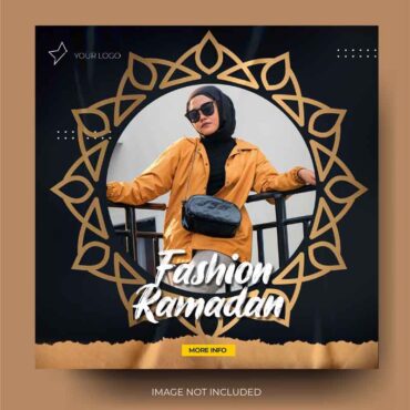 طرح لایه باز قالب اینستاگرام فروش ویژه رمضان